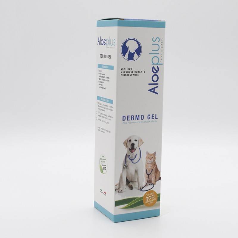 DERMO GEL CANI E GATTI ALOEPLUS