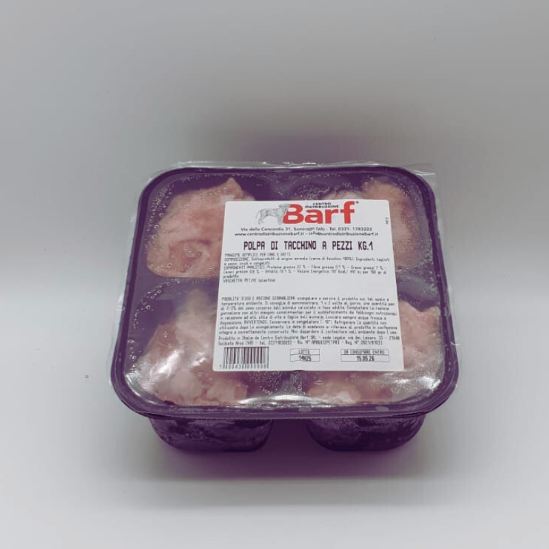 polpa di tacchino a pezzi